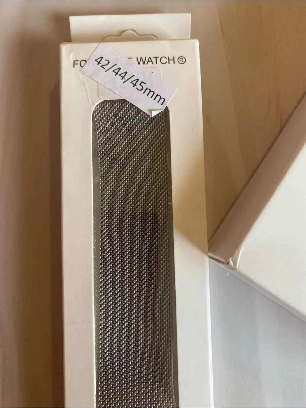 Smart Watch with Black Strap and Silver Magnetic Mesh Band Bundle